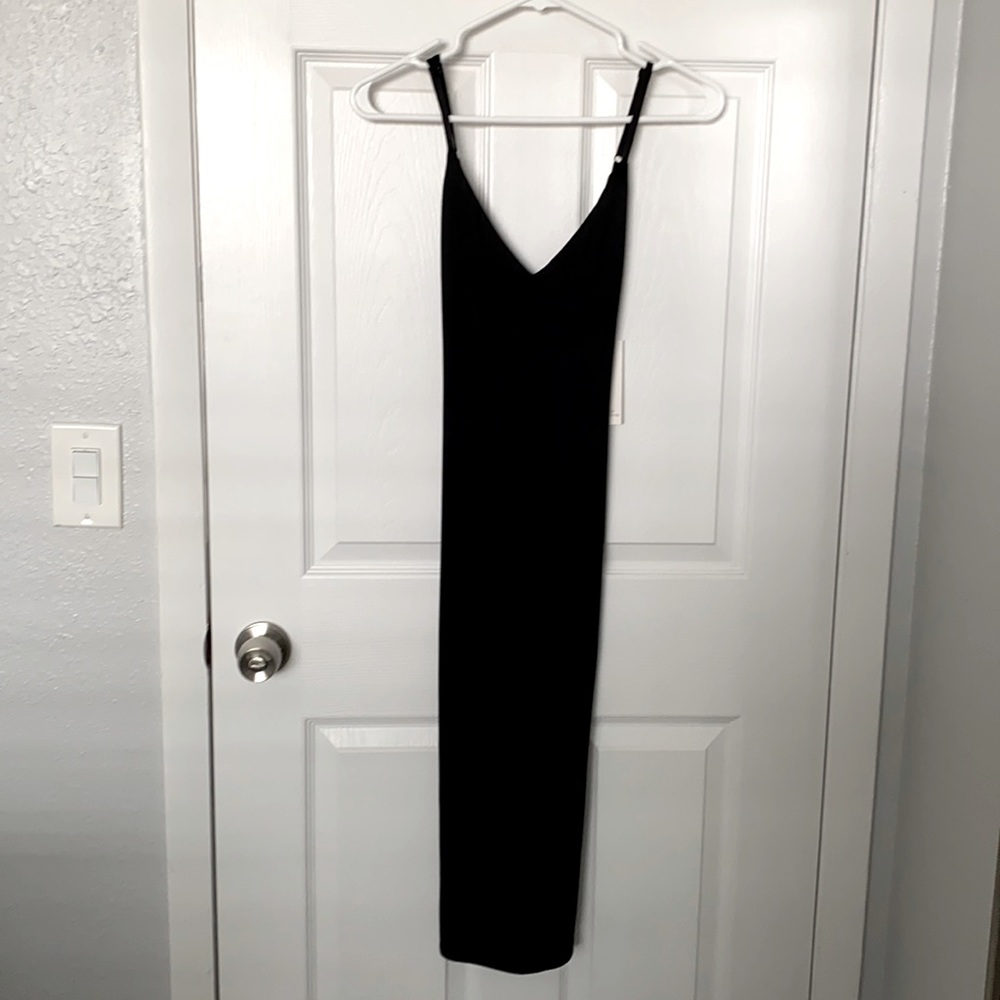 Tobi Twisted Back Midi Bodycon Dress